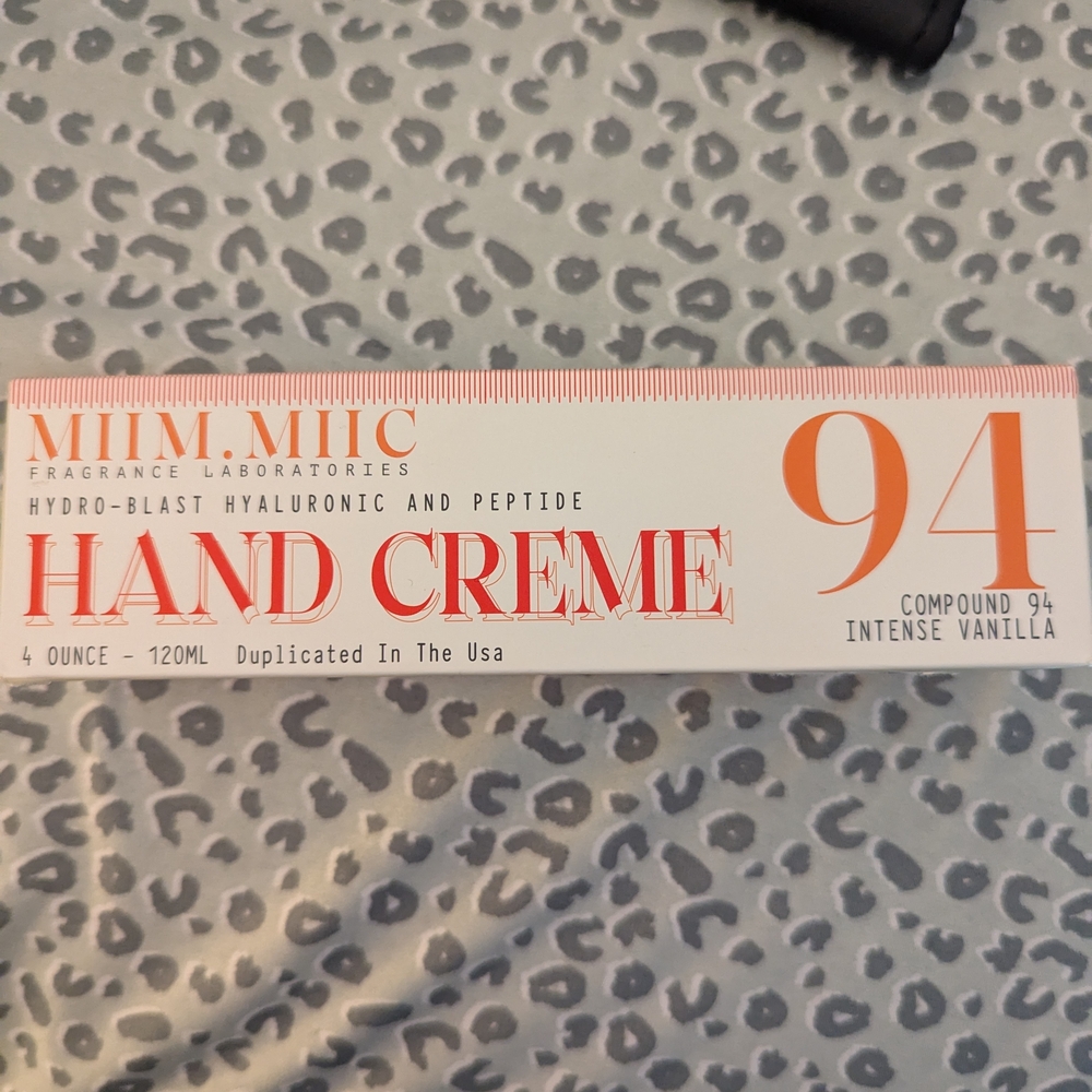 Miim Miic Hand Creme Vanilla